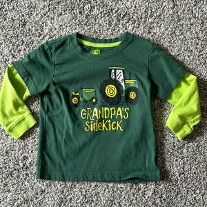 2T John Deere Grandpa’s Sidekick Long Sleeve